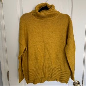NWOT mustard sweater
